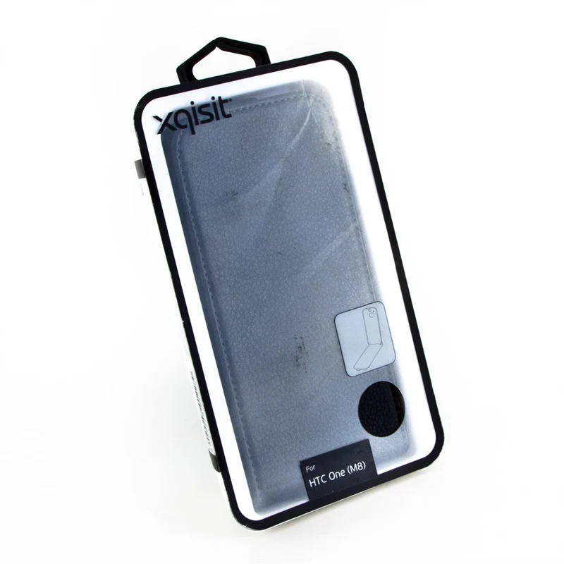 Xqisit HTC ONE M8 Flip Hülle schwarz