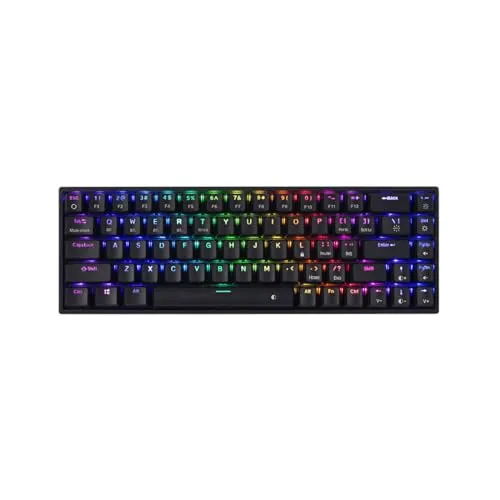 Cosmic Byte CB-GK-40 Artemis 3 Modes WiFi + Bluetooth + Wired Mechanical Keyboard with Outemu Blue Swappable Switches, Software Support, 1000Hz Polling Rate (Black)