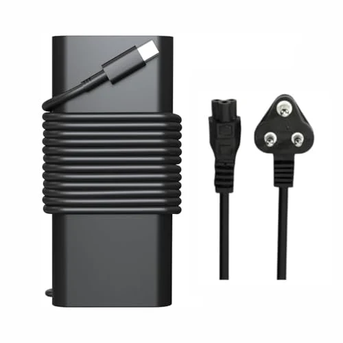 130W USB C Replacement Type C Laptop Charger Compatible with Dell XPS 15 2in1 9575 Precision 5530 2in1 5550 5750 3560 3550 3551 Latitude 7410 7310 7210 9410 9510 9575 5420 5520 5510 Power Supply Cord