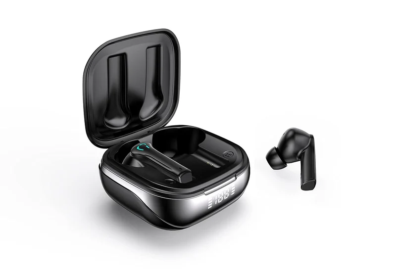 MAXOBULL Tune Pods in-Ear Buds & Power Bank for Reverse Charging | Touch Controls & 120 Hours Playtime TWS, Music up to 20 Hrs with Case Battery Percentage Display, Type-C Charging Port (Active Pods)