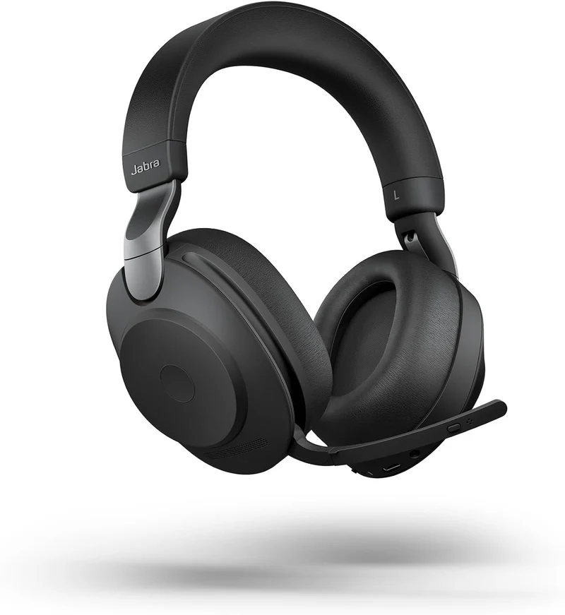 Jabra Evolve2 85 MS Wireless Headphones with Link380c, Stereo, Black (BRAND NEW/SEALED)