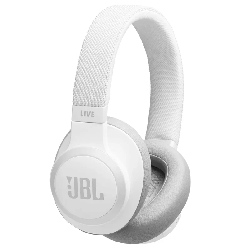 JBL Live 650BTNC, Over Ear Active Noise Cancelling Headphones with Mic, Signature Sound, Quick Charge, Dual Pairing, AUX, Built-in Alexa and Google Assistant (Black, Wireless)