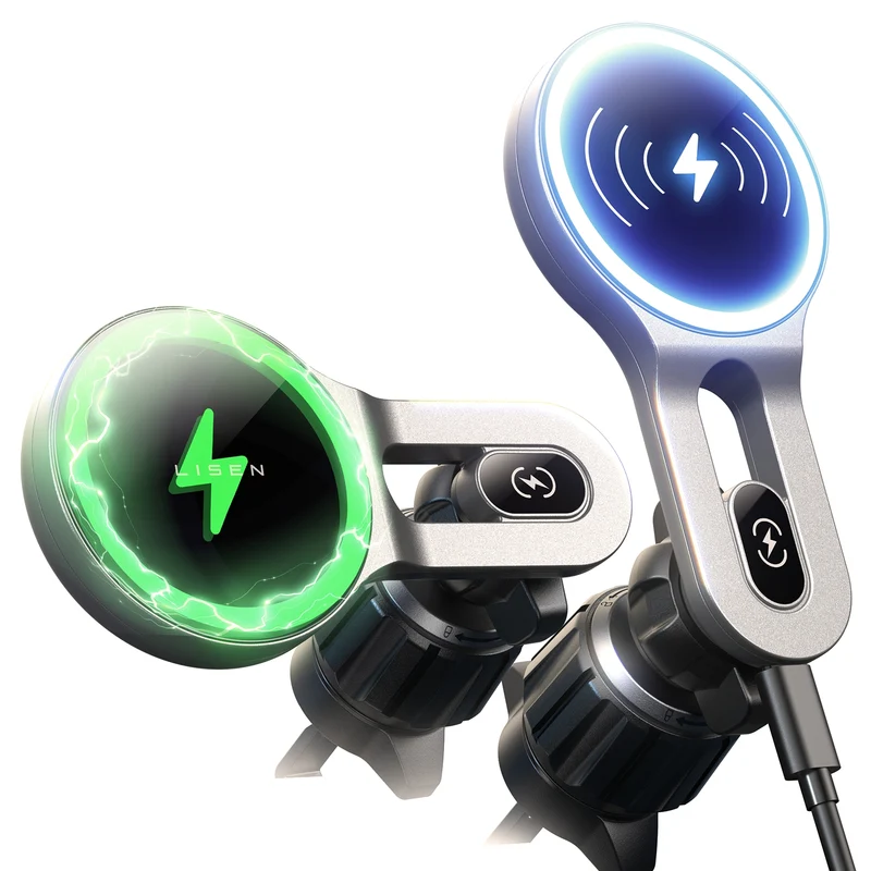 LISEN für MagSafe Kfz-Ladegerät mit Halterung【15W Pro】