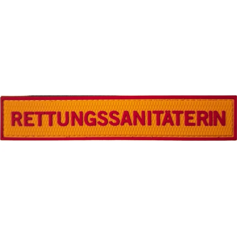 RETTUNGSSANITÄTERIN FireFighter Patch (13,5 x 2,5 cm)