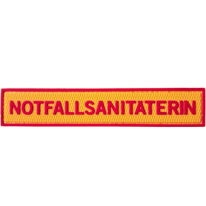 NOTFALLSANITÄTERIN FireFighter Patch (13,5 x 2,5 cm)
