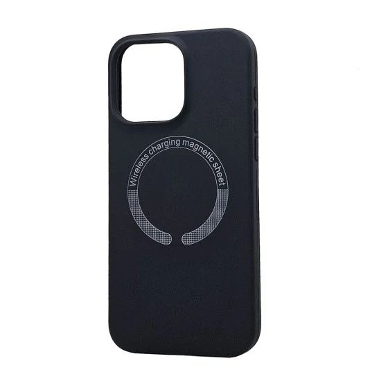 Magsafe Silicone Case For iPhone 16 Pro (black)