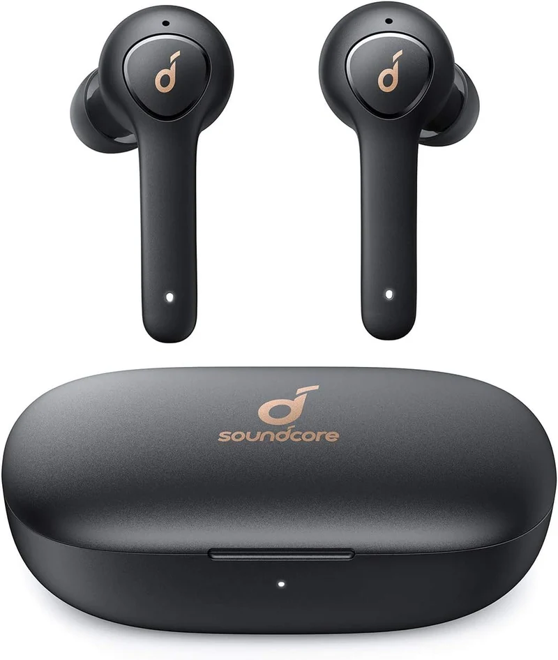 Anker Soundcore Life P2 Bluetooth Truly Wireless In-Ear Earbuds With Mic (Black)