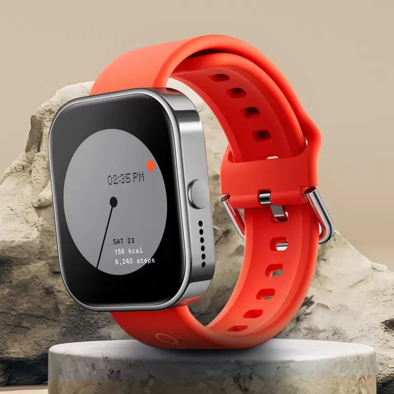 Nothing CMF Watch Pro, 1.96 AMOLED, BT calling with AI noise reduction, GPS, Metallic Grey Smartwatch