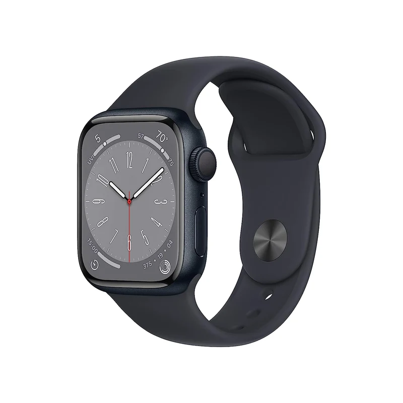 Apple Watch Series 8 Smart Watch with Aluminium Case & Sport Band | 45mm