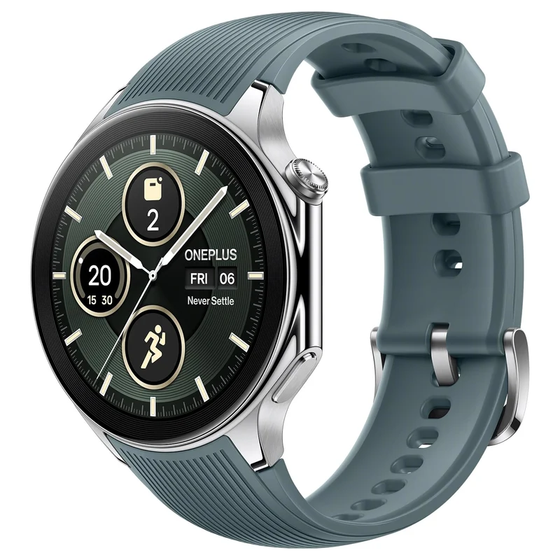 OnePlus Watch 2 with Wear OS 4,Snapdragon W5 Chipset,Upto 100hrs battery life (Radiant Steel) (BRAND NEW/SEALED)