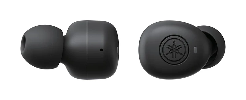 Yamaha Audio TW-E3B in-Ear True Wireless Earphone, Bluetooth 5.0, aptX, Long Battery Life, IPX5, with Mic