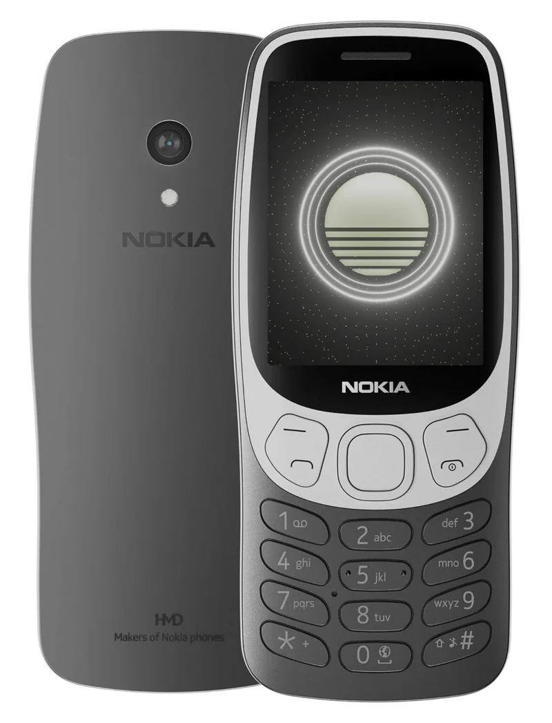 Nokia 3210 4G | All-New Classic Keypad Phone with Dual SIM, YouTube, Scan & Pay UPI, Rear Camera, Wireless FM Radio, MP3 Player, Bluetooth & USB Type C