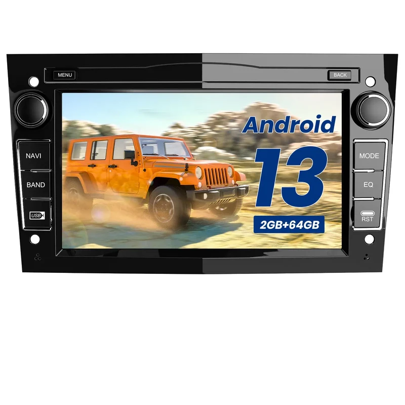 AWESAFE Android 13 Autoradio für Opel Radio mit CarPlay&Android Auto GPS Navi Lenkradsteuerung DSP FM-Radio Bluetooth WiFi