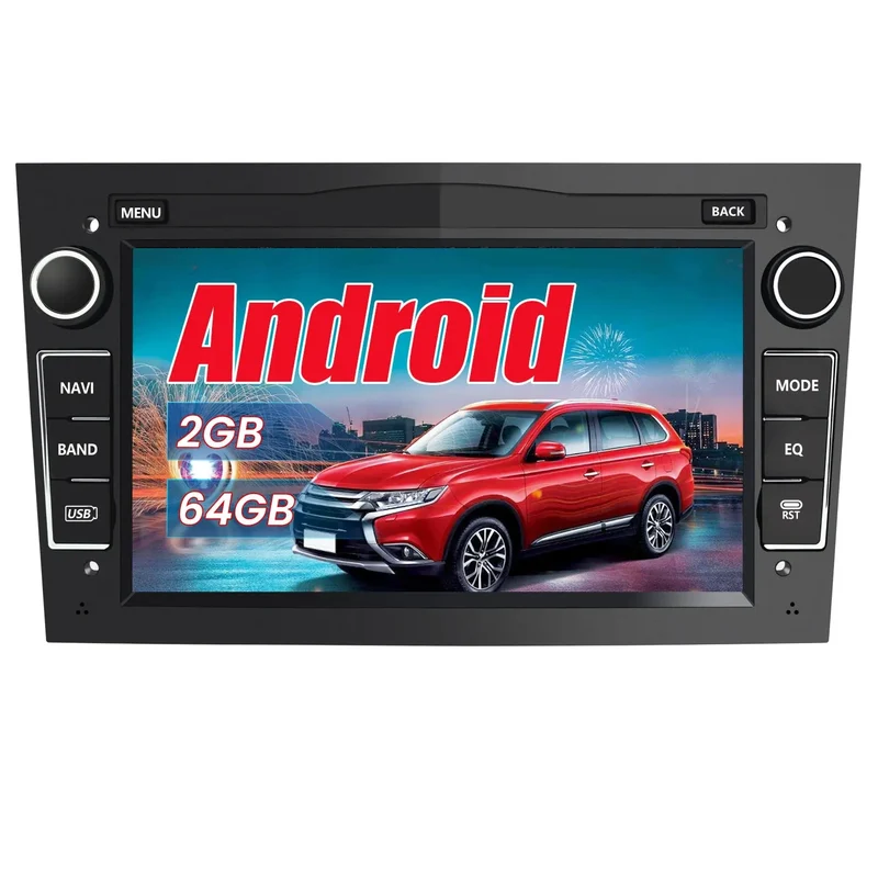 AWESAFE Android Autoradio für Opel Radio mit CarPlay/Android Auto GPS Navi Lenkradsteuerung DSP FM-Radio Bluetooth WiFi