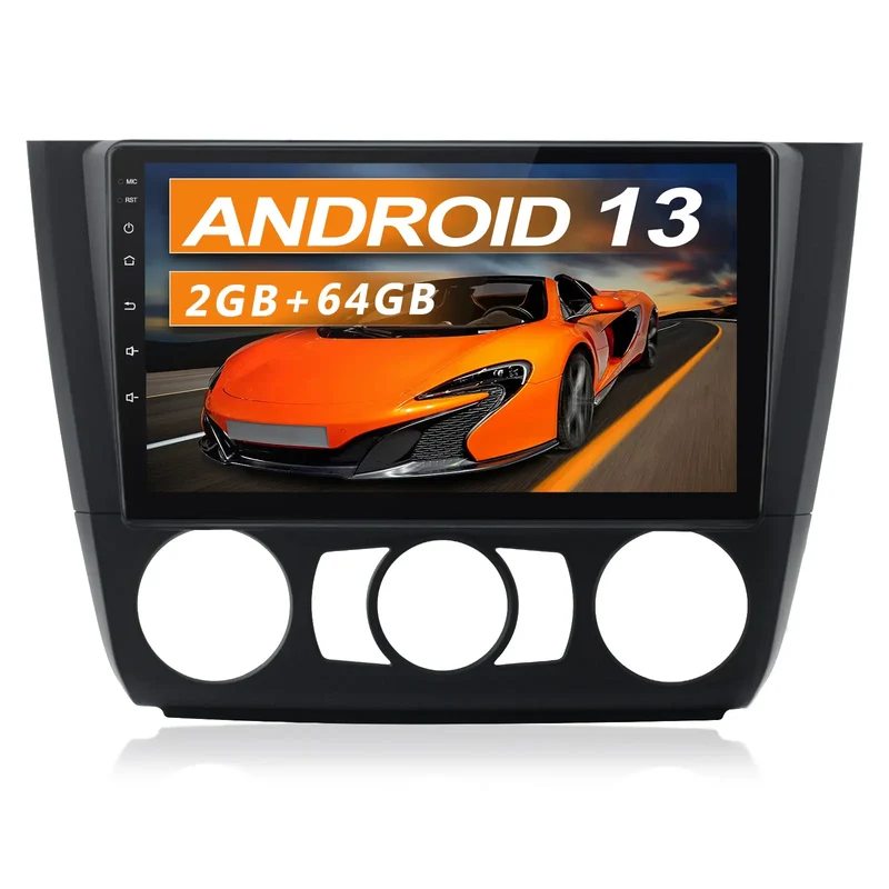 Android Radio Fur BMWi 1Series E81 E82 E87 E88 (2004-2011) Built in Carplay/Android Auto SWC BT AM/FM