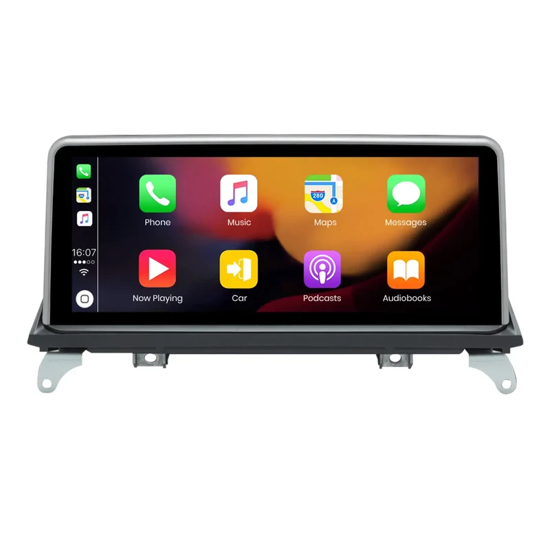 AWESAFE Android Autoradio für BMW X5 E70 (2007-2009) mit CCC-System und BMW X6 E71 (2007-2009) mit CCC-System Integriertes Carplay/Android Auto SWC BT AM/FM