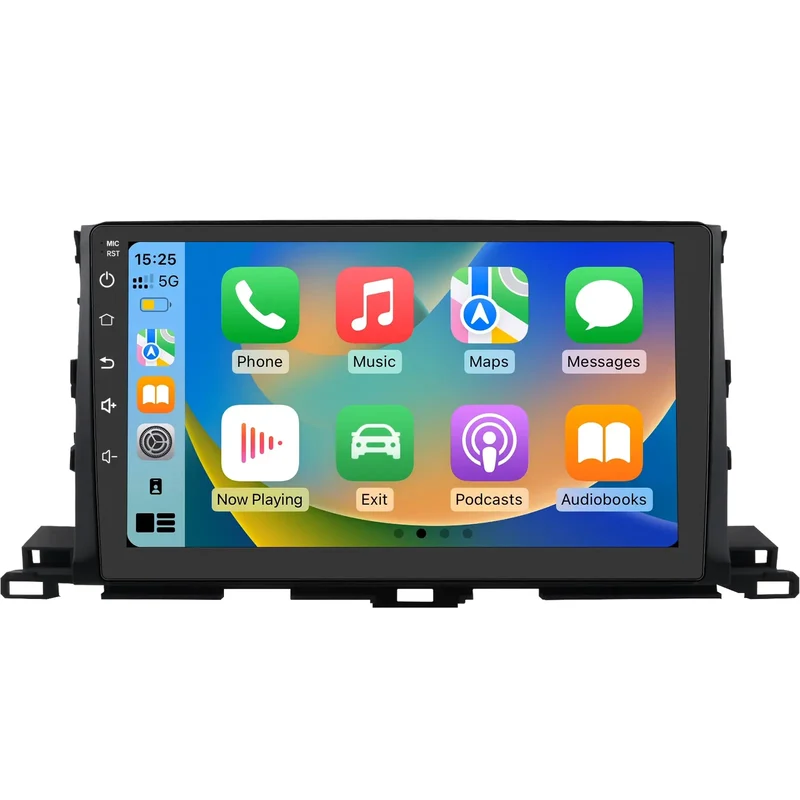 AWESAFE Car Radio Stereo with Wireless CarPlay & Android Auto GPS WiFi for Toyota Highlander 2014-2019