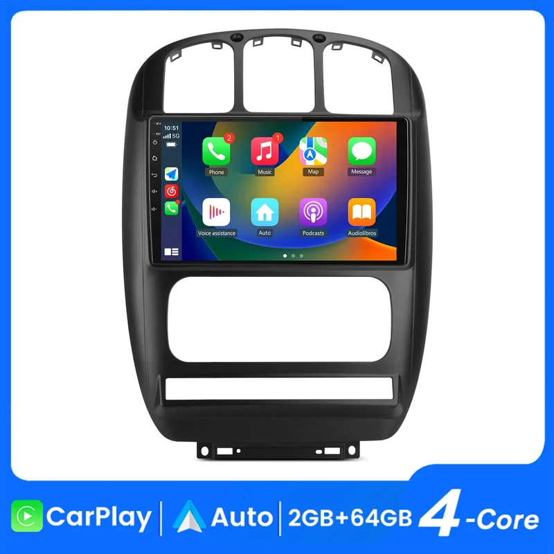 AWESAFE Android 13 Car Radio Stereo with CarPlay for Dodge Caravan Chrysler Town 2022