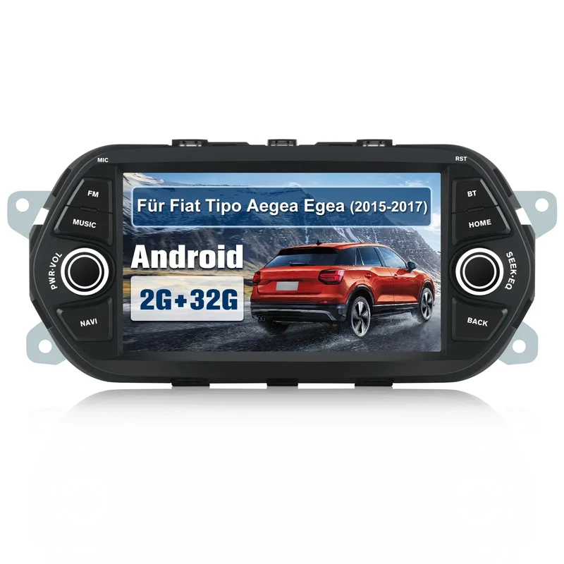AWESAFE 7 Pollici Android 13 Autoradio per Fiat Tipo Aegea Egea (2015-2017) con CarPlay/Android Auto Touchscreen GPS Bluetooth WIFI FM RDS Comandi al Volante