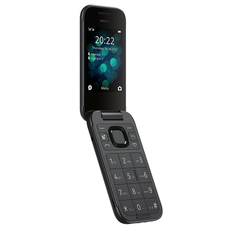 Nokia 2660 Flip 4G Volte keypad Phone with Dual SIM, Dual Screen