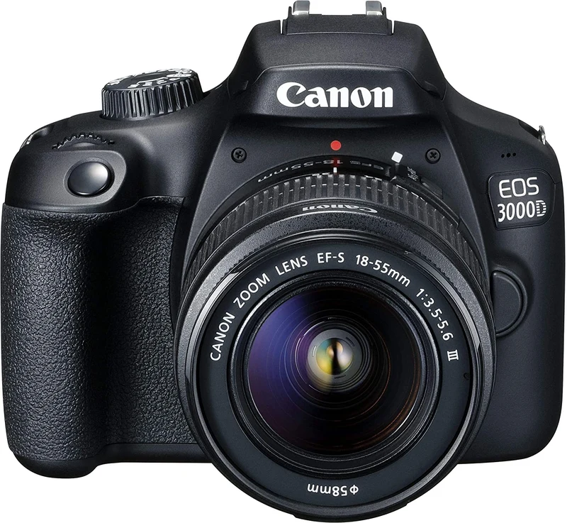 Canon EOS 3000D 18MP Digital SLR Camera (Black)