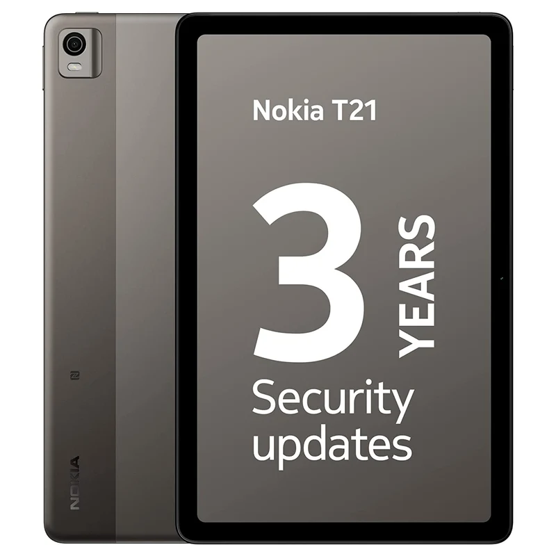 Nokia T21 with 10.36" 2K Screen, Android 12, 4GB RAM, 64GB Storage