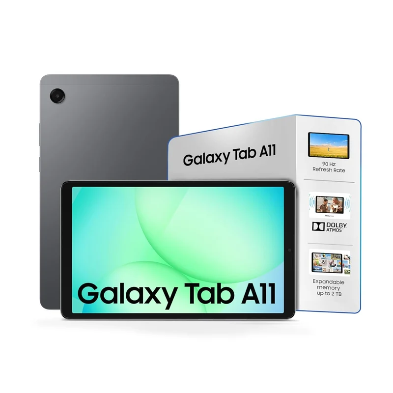 Samsung Galaxy Tab A11, 22.05 cm (8.7 inch) TFT LCD Display, Wi-Fi Tablet, Silver