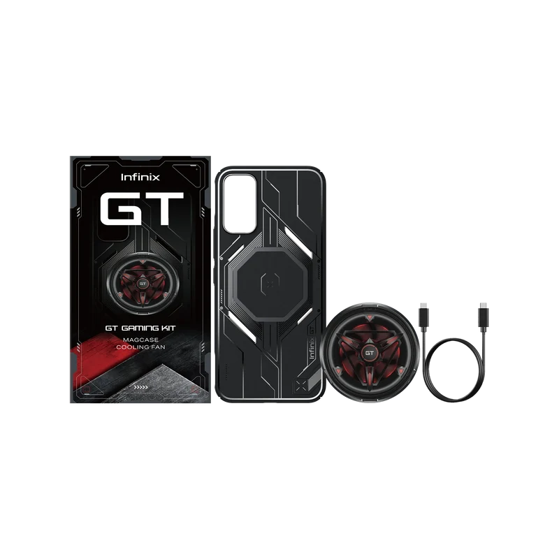 Infinix XG03+X6873 Gaming Accessory Kit (Black, Red, For Android)