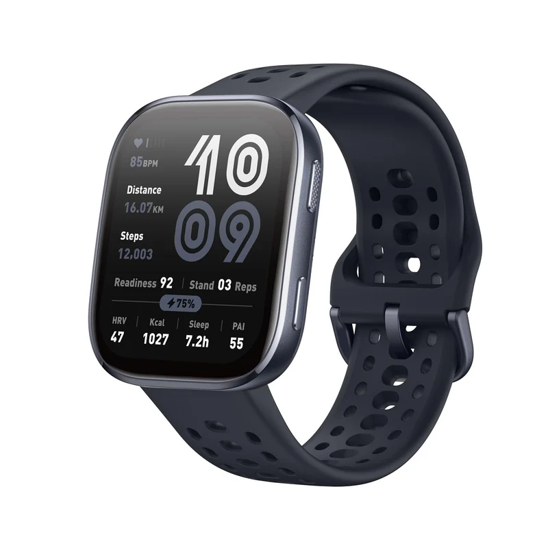 Amazfit Bip 6 Smart Watch 46mm, 14 Day Battery, 1.97" AMOLED Display, GPS & Free Maps, AI, Bluetooth Call & Text, Health, Fitness & Sleep Tracker, 140+ Workout Modes, 5 ATM Water-Resistance
