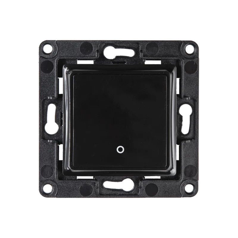 Shelly Wall Switch with 1 Button Black