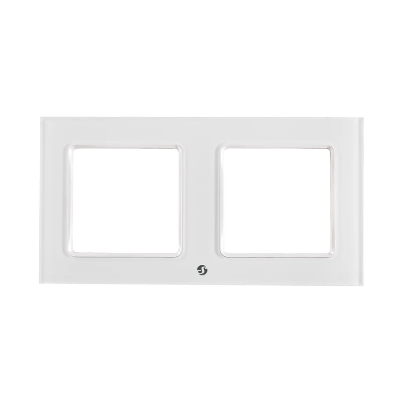 Shelly Frame for Wall Switch White x2