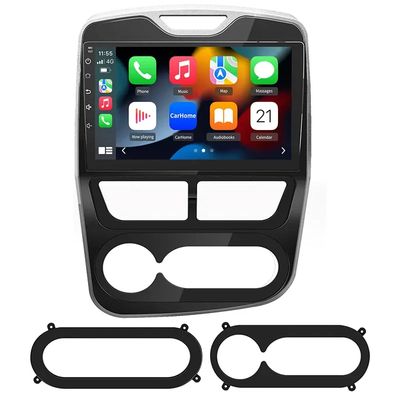 AWESAFE Autoradio Carplay Bluetooth pour Renault Clio Ⅳ 2012-2016 Écran Tactile HD de 10,1 Pouces Support Carplay et Android Auto mirrorlink WiFi DSP AM FM GPS RDS