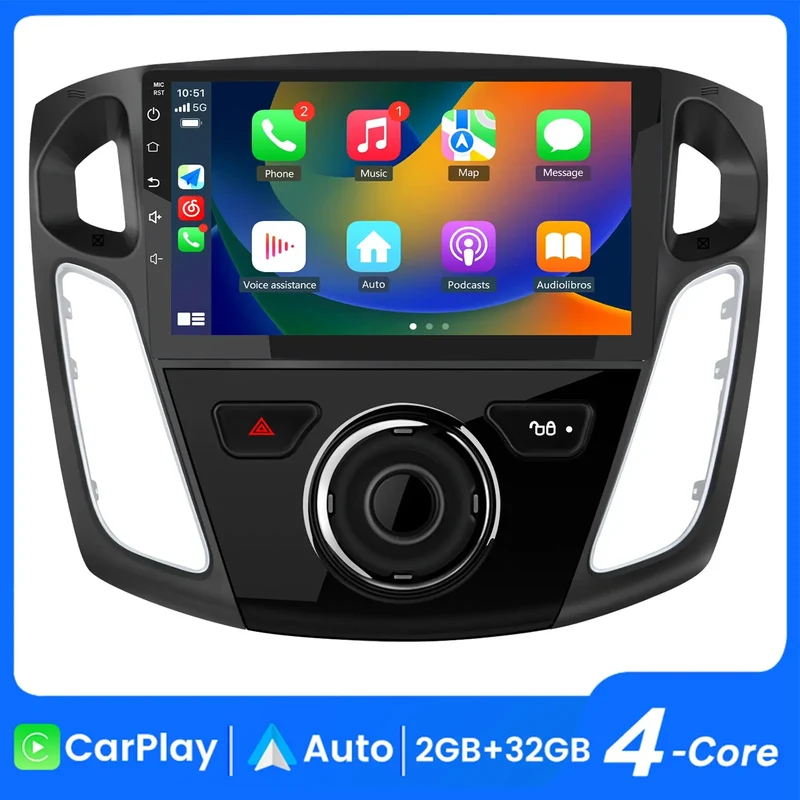 AWESAFE Android 13 Car Radio Stereo for Ford Focus 2012-2017