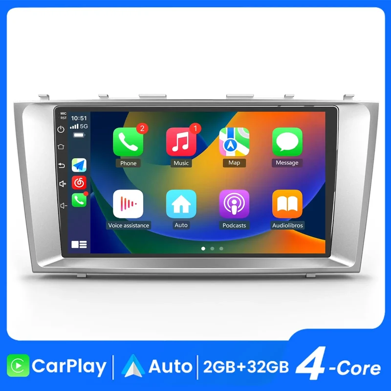 AWESAFE Android 13 Car Radio Stereo for Toyota Camry 2007-2011