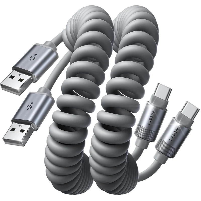 LISEN Spiralkabel USB-C