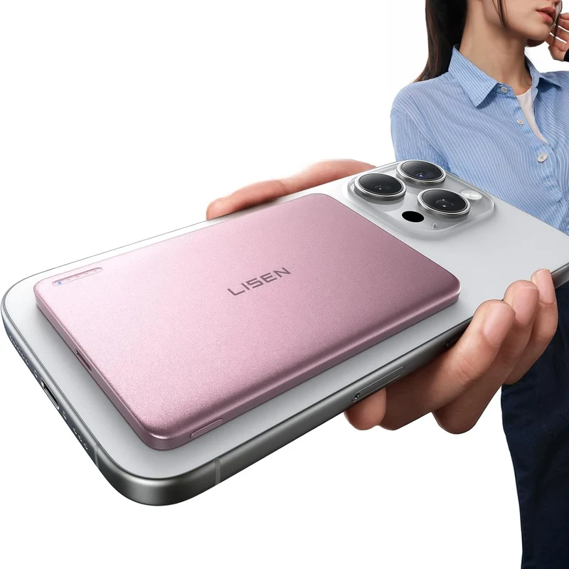 LISEN 0,3'' Ultra Slim MagSafe Powerbank 5000mAh