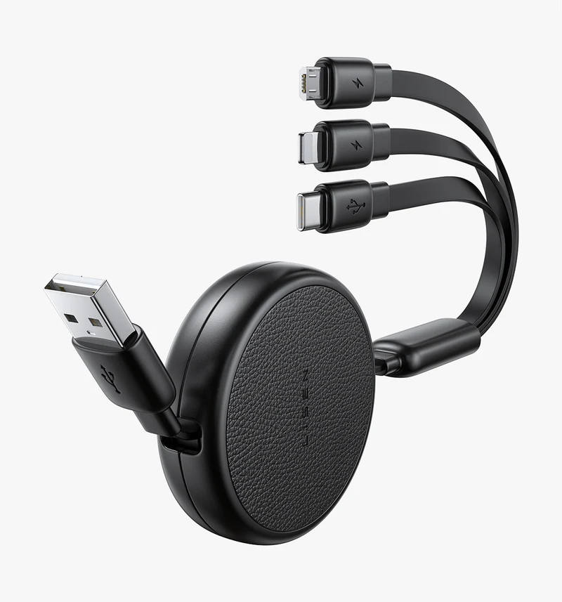 LISEN Multi 3-in-1 einziehbares Ladekabel