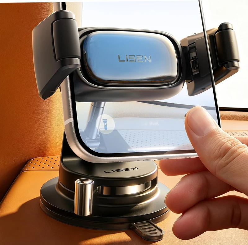 LISEN Auto-Adjust Saugnapf-Kfz-Halterung