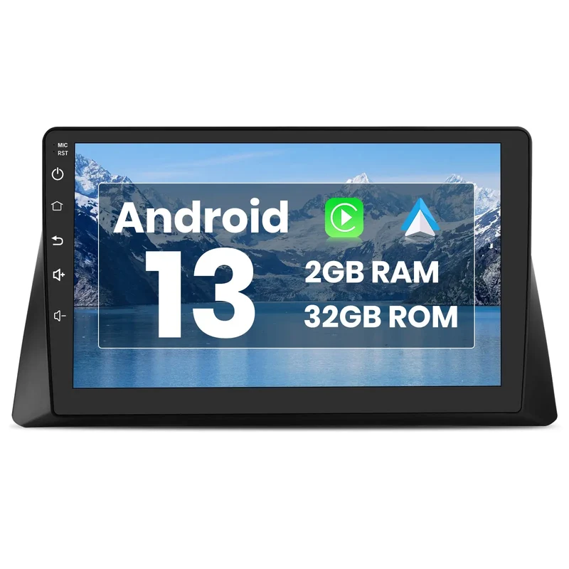 AWESAFE Android Car Radio Stereo with Wireless CarPlay & Android Auto for Honda Accord 8th - Wit 2008-2013