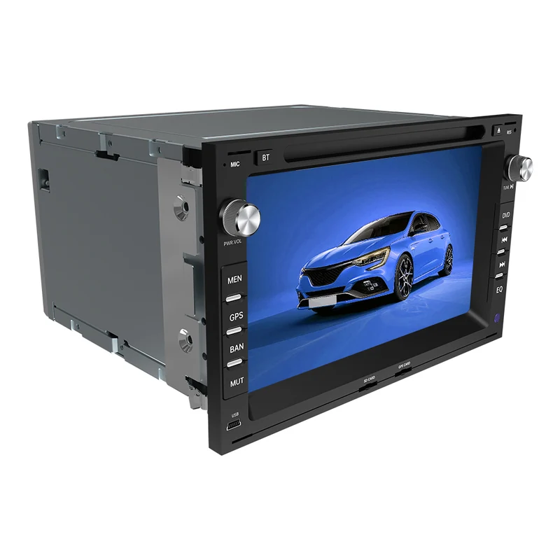 AWESAFE Android Radio de Coche Para Volkswagen Sistema Actualización de Radio de Pantalla Táctil con Carplay Inalámbrico Android Auto, Soporte Bluetooth WiFi Navegación GPS