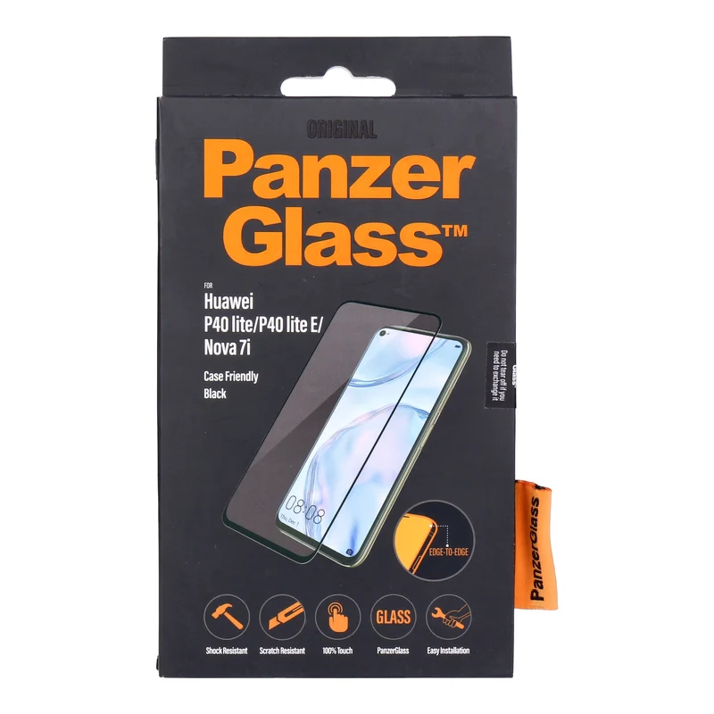PanzerGlass Huawei P40 lite/Nova 7i Case Friendly Black