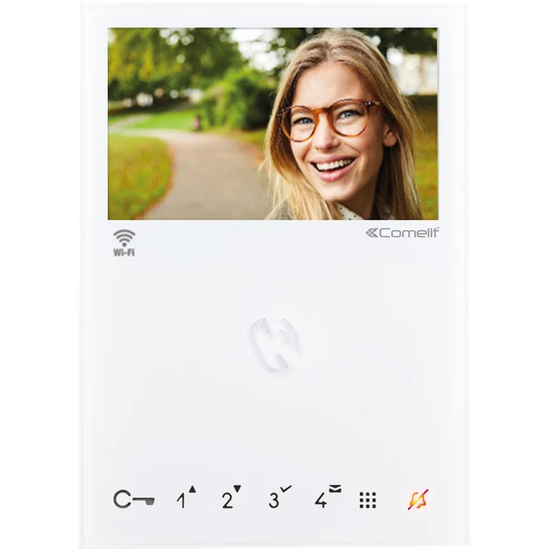 Comelit Group Innenstation WiFi weiß mit Freisprechfunktion 6741W