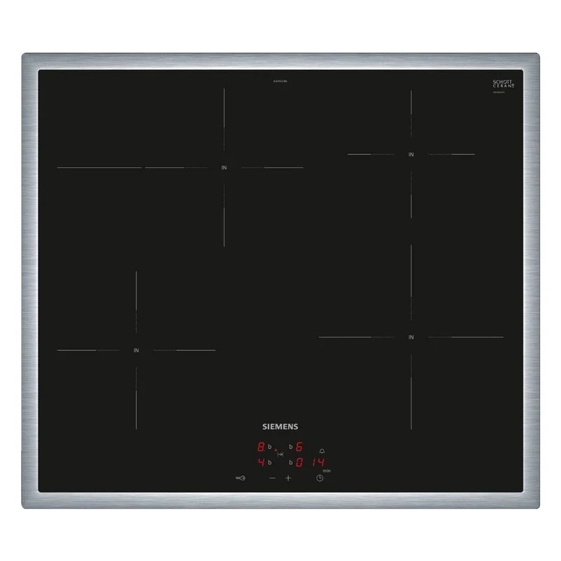 Siemens iQ300 EI645CFB6E Induktionskochfeld Integriert 60 cm 4 Zonen Schwarz
