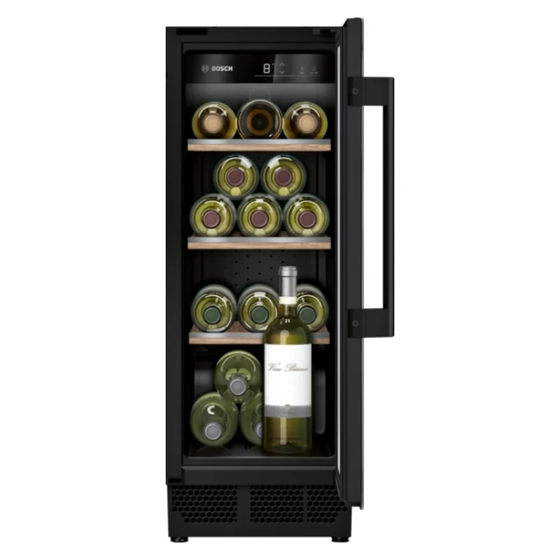 Bosch KUW20VHF0 Weinkühler Weinkühler mit Kompressor Arbeitsplatte Schwarz 21 Flasche(n)