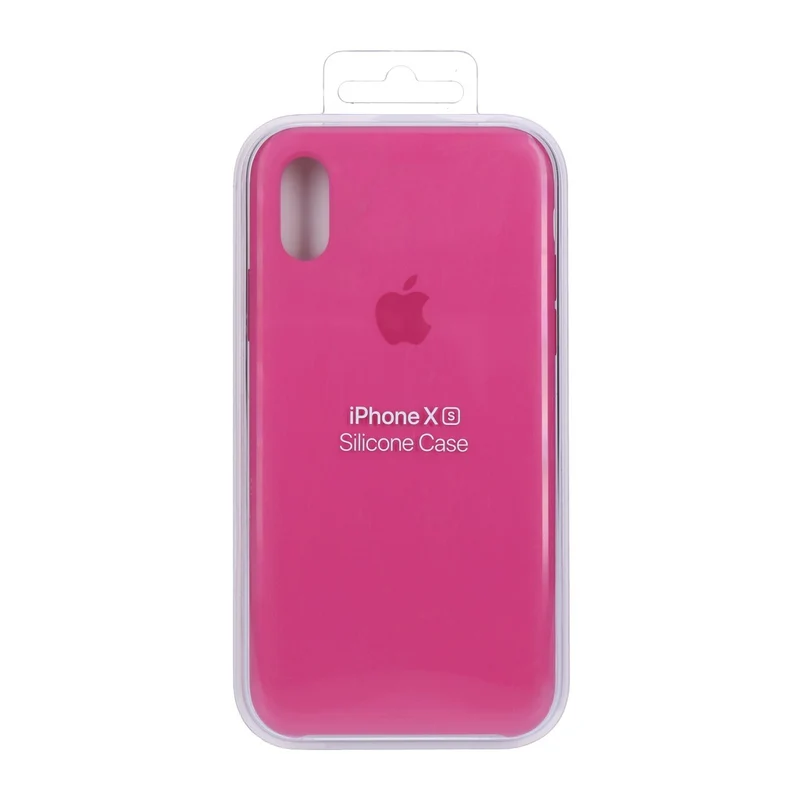 Apple Silicone Case für iPhone Xs Drachenfrucht