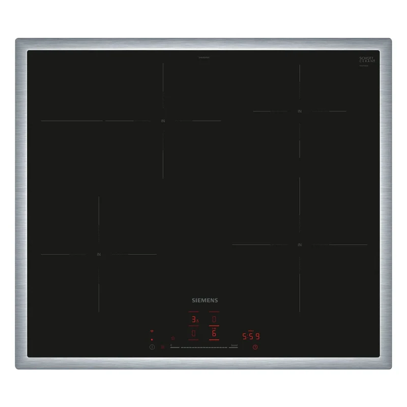 Siemens iQ300 EH645HFB1E Induktionskochfeld integriert 60cm 4 Zonen Schwarz