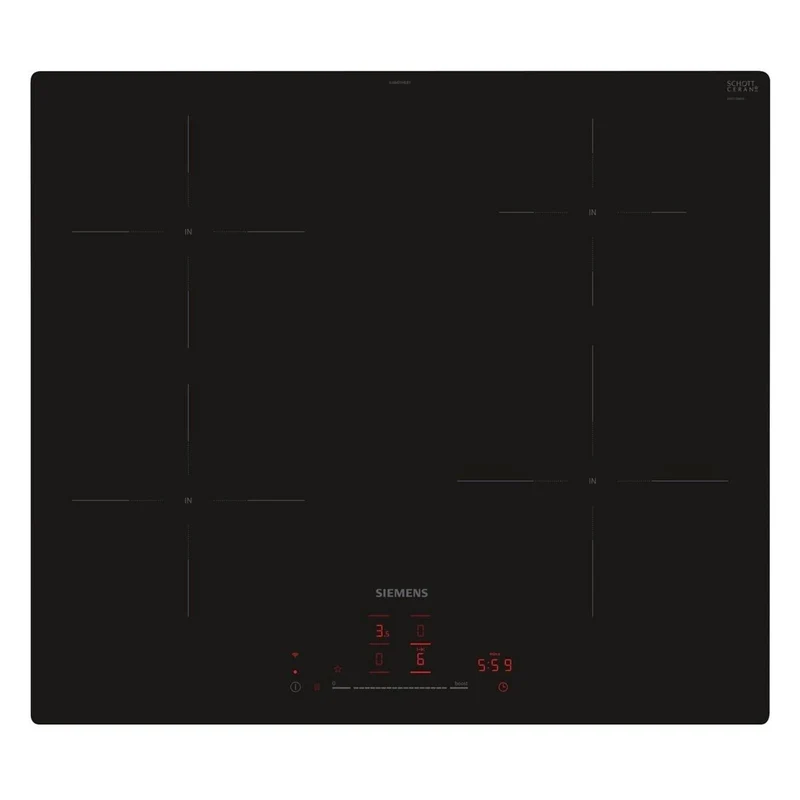 Siemens iQ100 EH601HEB1E Induktionskochfeld Schwarz Integriert 60 cm 4 Zone(n)