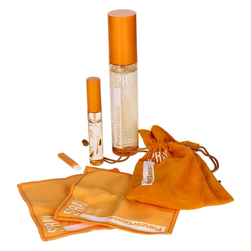 PanzerGlass Screen Cleaner Displayreiniger Bundle Edition inkl. Microfasertuch