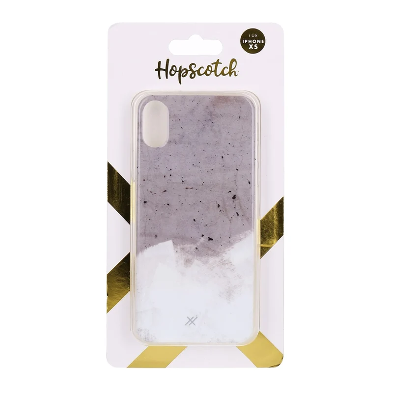 Hopscotch Silikon Case Schutzhülle grau für iPhone X/XS