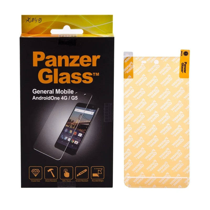 PanzerGlass Displayschutzglas für General Mobile Android One 4G G5